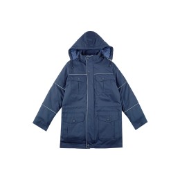 設計寶藍色中長款防靜電工作服      訂製男裝棉衣加油站加厚工裝服      棉衣勞保服     防風領口   可拆卸帽子     螺紋袖口魔術貼鬆緊     SKWK159 設計寶藍色中長款防靜電工作服      訂製男裝棉衣加油站加厚工裝服      棉衣勞保服     防風領口   可拆卸帽子     螺紋袖口魔術貼鬆緊     SKWK159